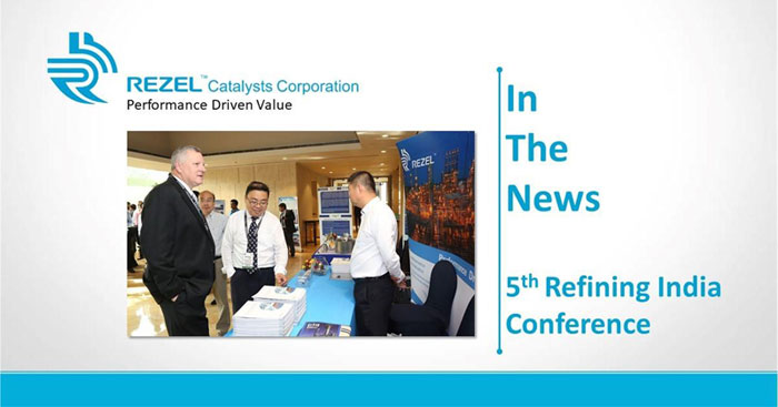 REZEL - 5th Refining India Conference, New Delhi, India - Sponsor